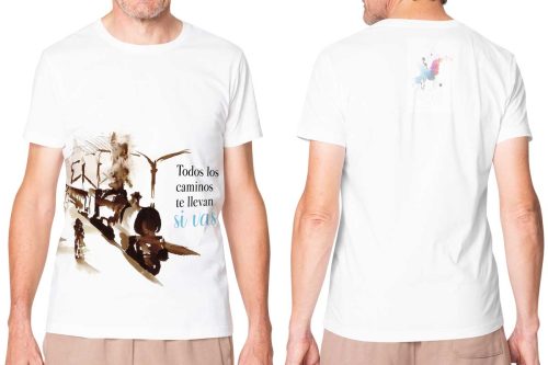 camiseta con frases cuando canta el corazón